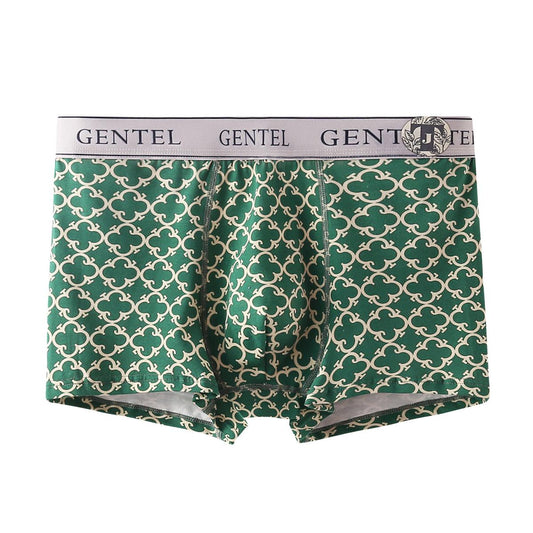 Men's cotton boxer Gentel Series for gentelmen knitted breathable and soft factory price design