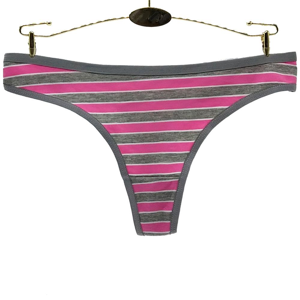 6 pcs women's cotton underwear colorful brief with stripes everyday style new design product