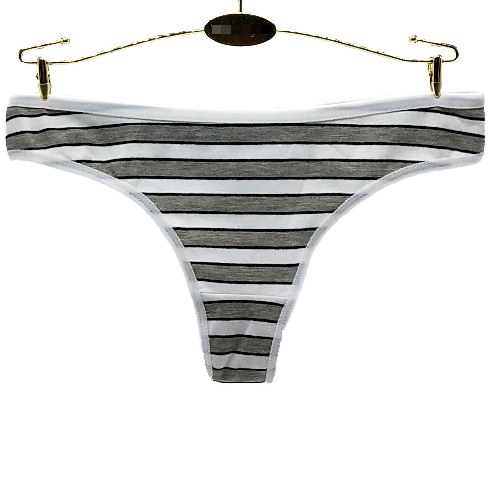 6 pcs women's cotton underwear colorful brief with stripes everyday style new design product