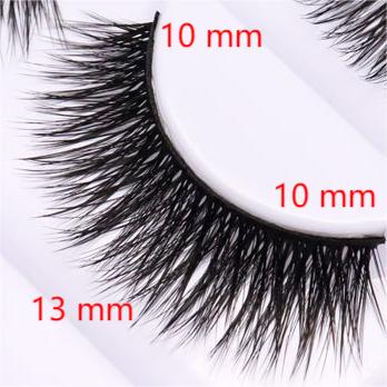 5-Pack 3D Faux Mink False Eyelashes Thick False Eyelashes 10-13 MM 013