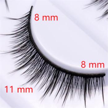 5-Pack 3D Faux Mink False Eyelashes Thick False Eyelashes 8-11 MM 021