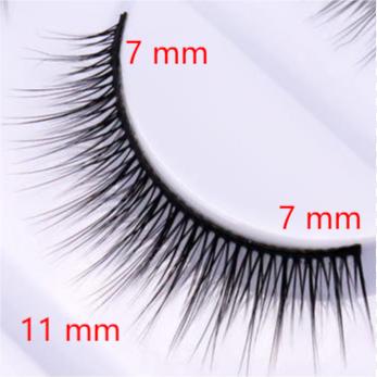 5-Pack 3D Faux Mink False Eyelashes Thick False Eyelashes 7-11 MM 022