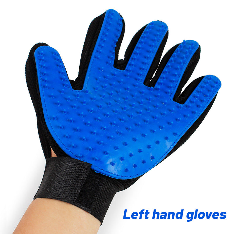 NEEPET Gloves for Pet Daily Cleaning Hair Removal Pet Bathing Massage