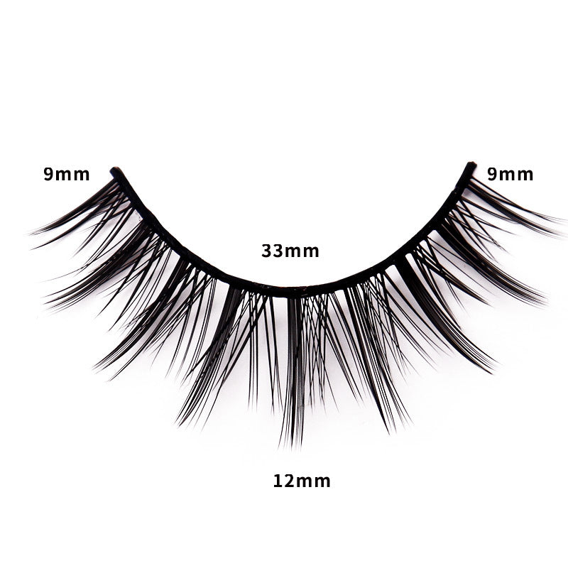 5-Pack 3D Faux Mink False Eyelashes Thick False Eyelashes 9-12 MM 025