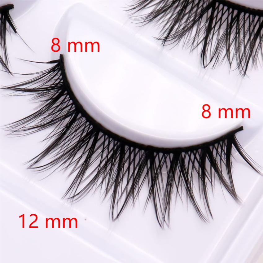 5-Pack 3D Faux Mink False Eyelashes Thick False Eyelashes 8-12 MM 061