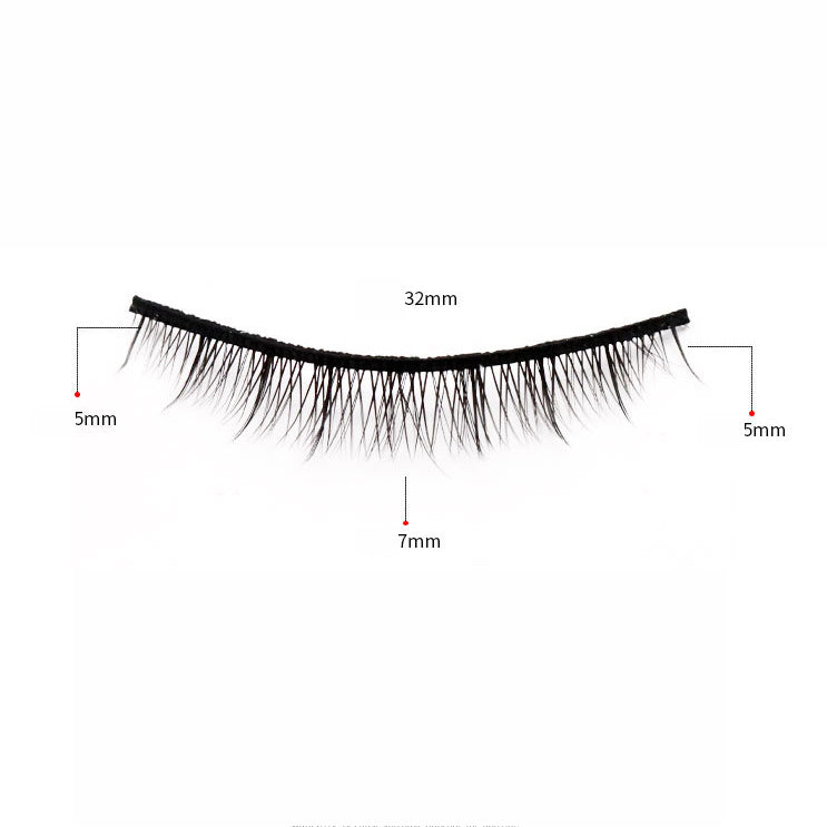 5-Pack 3D Faux Mink False Eyelashes Thick False Eyelashes 5-7 MM