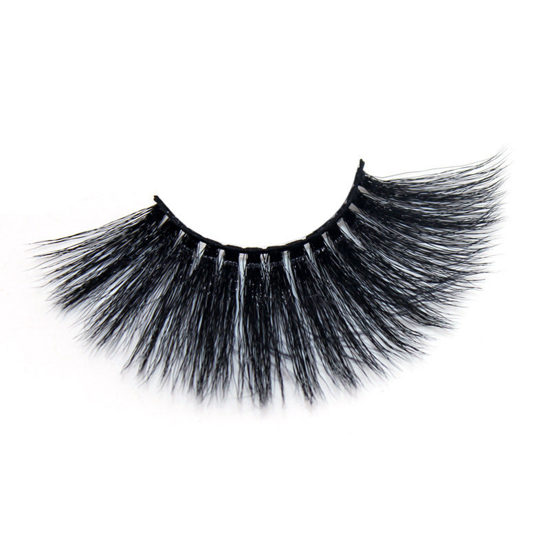 3D Mink False Eyelashes Handmade Thick False Eyelashes 25 MM C-01