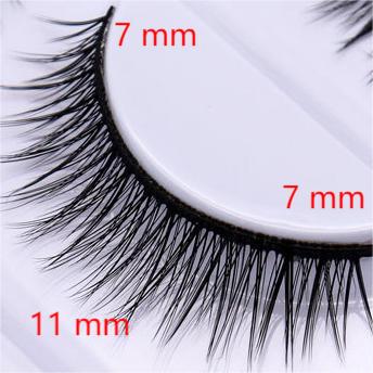 5-Pack 3D Faux Mink False Eyelashes Thick False Eyelashes 7-11 MM 010