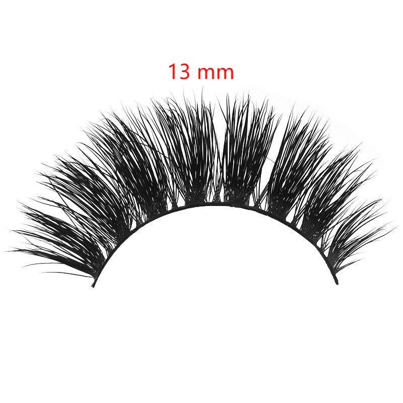 3D Mink False Eyelashes Handmade Thick False Eyelashes 13 MM #63