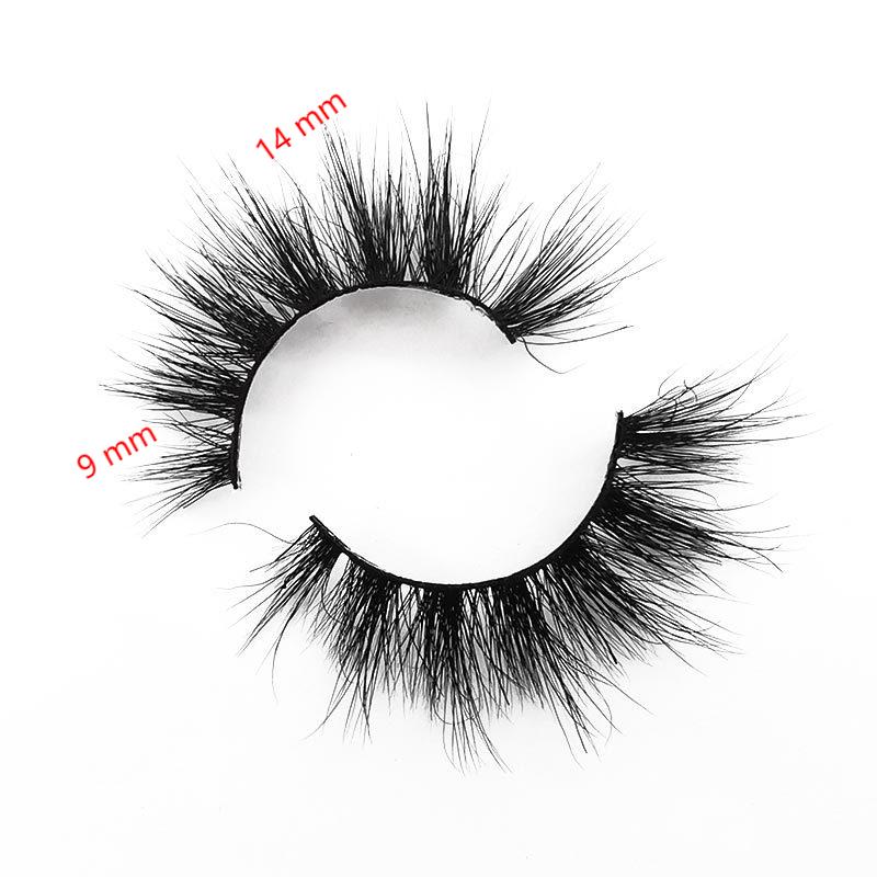 3D Mink False Eyelashes Handmade Natural Thick False Eyelashes 9-14 MM 32A