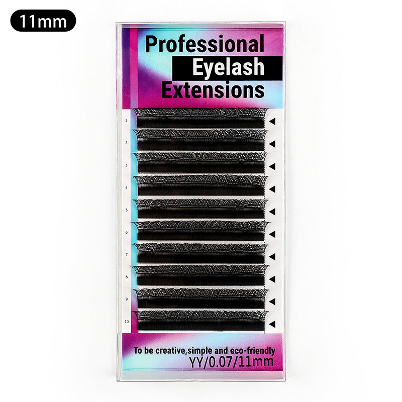 3D Mink Segmented Lashess Thick False Eyelashes 0.07YY Style 11 MM