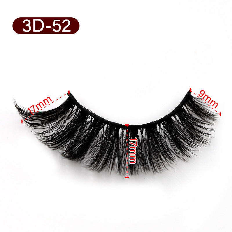 5 Pack 3D Waterproof False Eyelashes Reusable Mink False Eyelashes