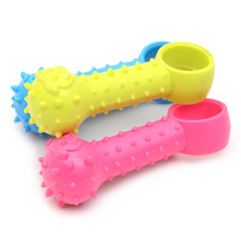 Neepet Dog Toys Rubber To Bite Cat Toy Teeth Cleaning Toys