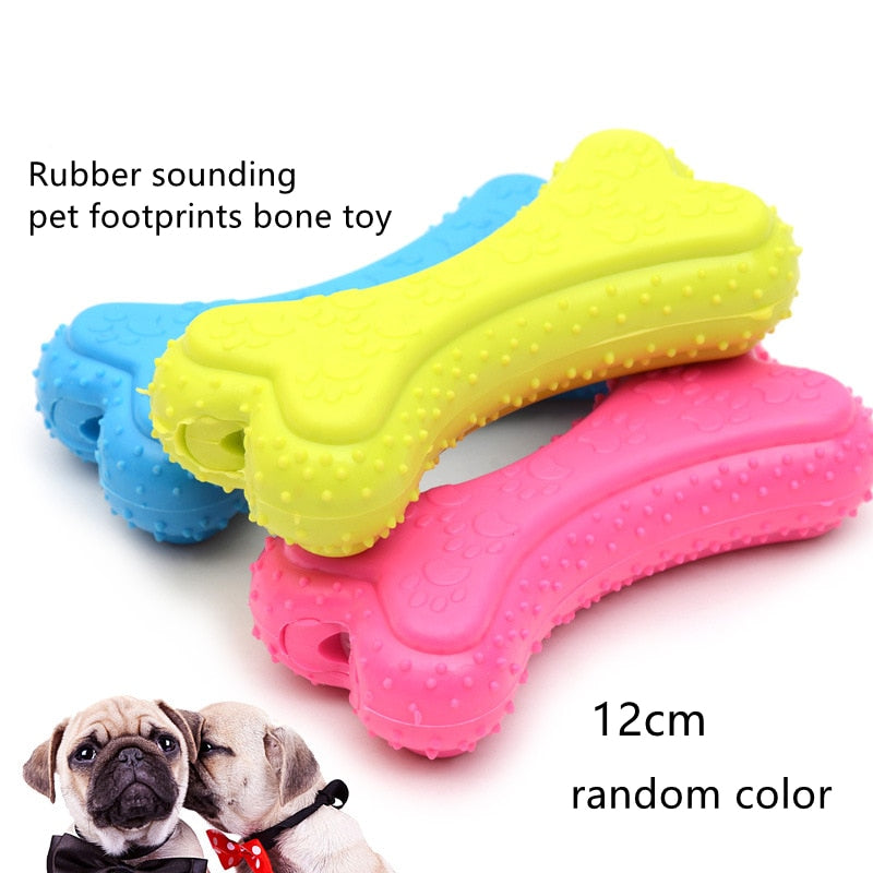 Neepet Dog Toys Rubber To Bite Cat Toy Teeth Cleaning Toys