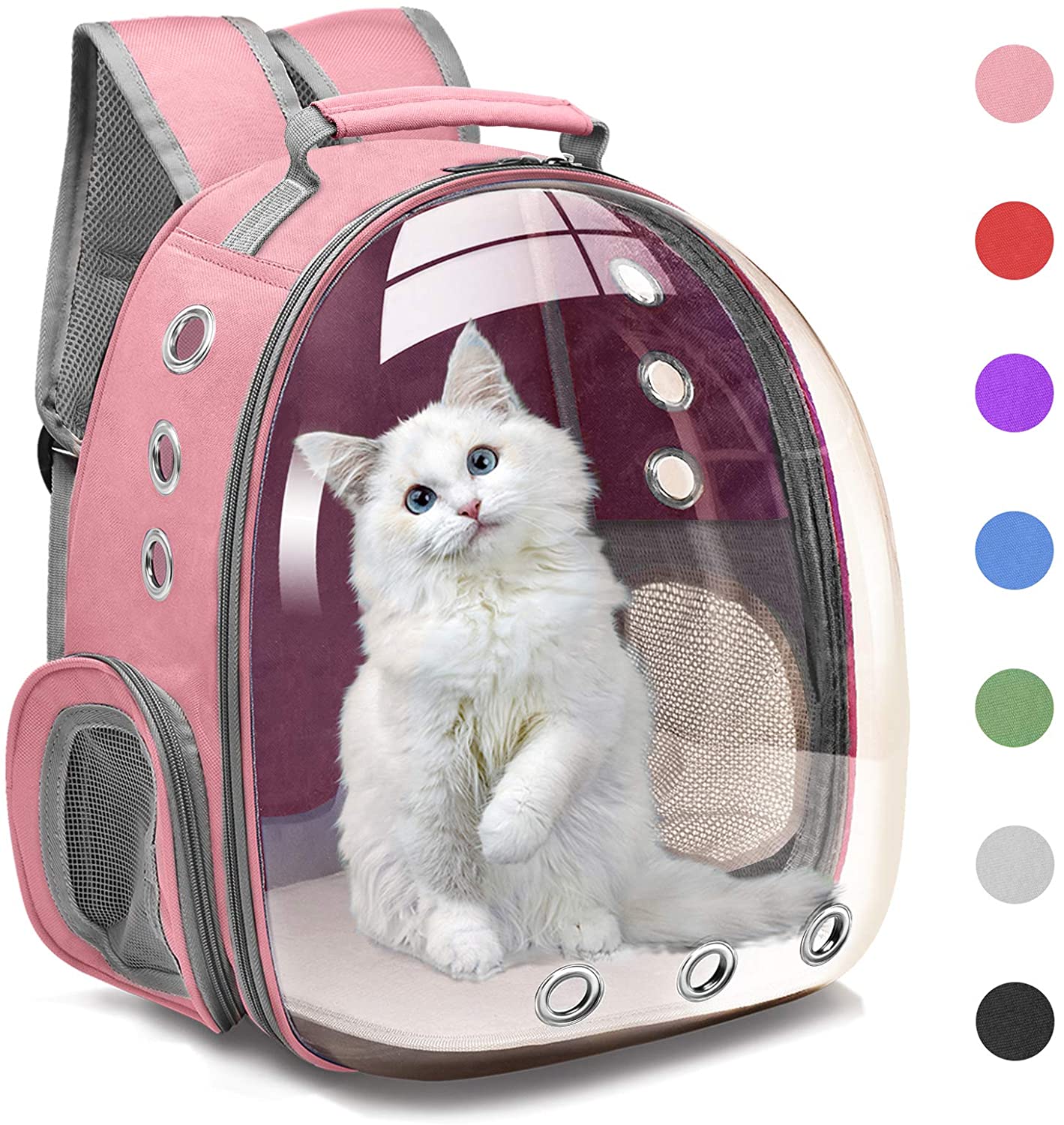 NEEPET Space Capsule Pet Carrier Outdoor Cat Hiking Backpack Breathable