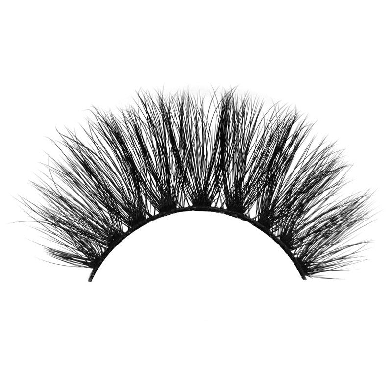 3D Mink Hair Natural Thick False Eyelashes 16mm #60