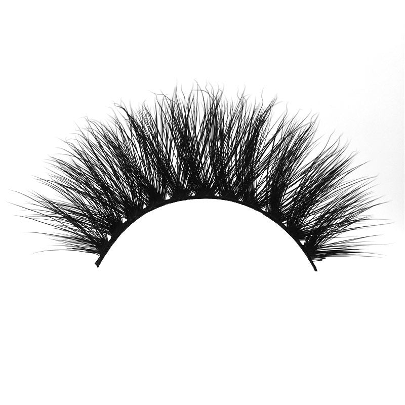 3D Mink Hair Natural Thick False Eyelashes 15mm #67