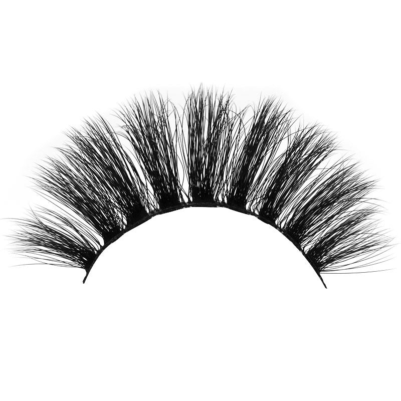 3D Mink Hair Natural Thick False Eyelashes 14mm #62