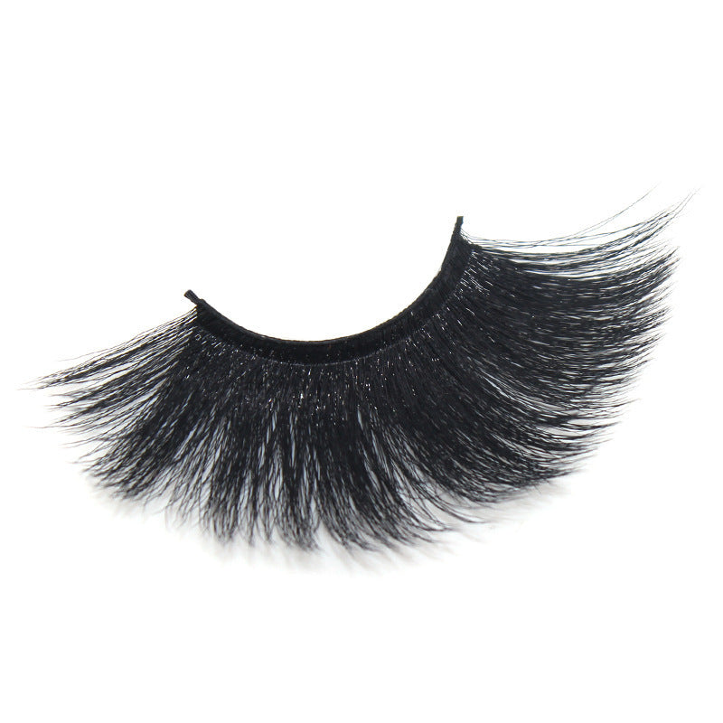 3D Mink False Eyelashes Handmade Thick False Eyelashes 25 MM C-02