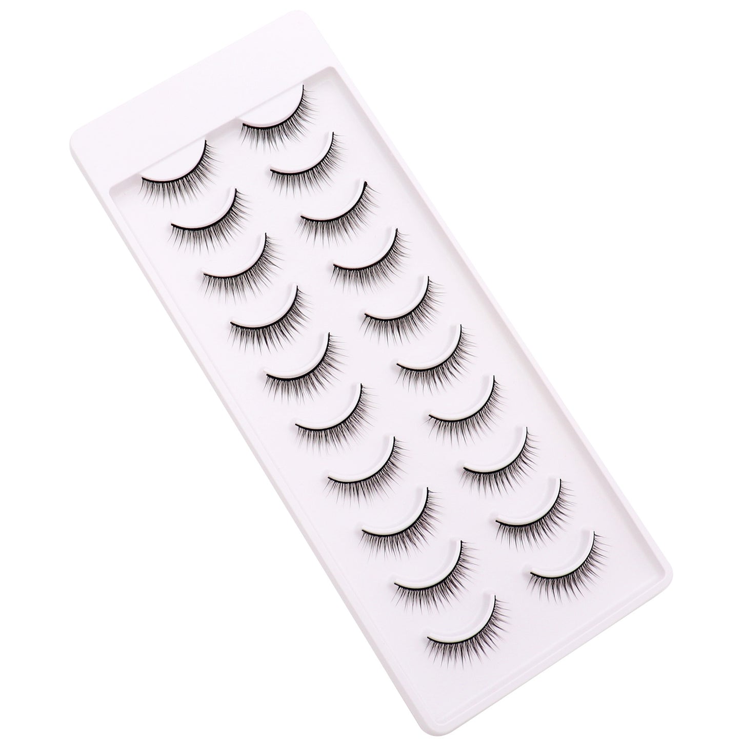 5-Pack 3D Faux Mink False Eyelashes Thick False Eyelashes 8-12 MM 061