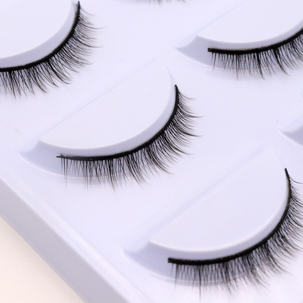 5-Pack 3D Faux Mink False Eyelashes Thick False Eyelashes 5-7 MM