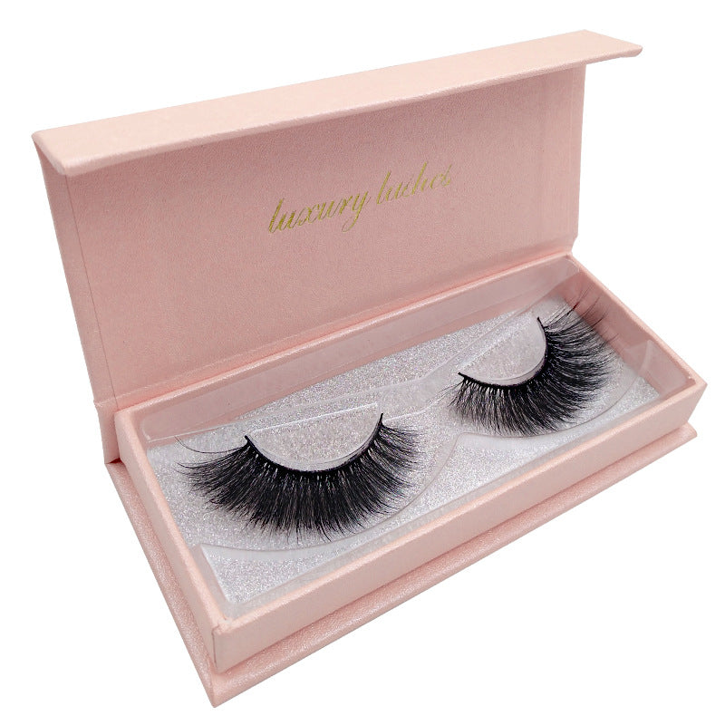 3D Mink Hair Natural Thick False Eyelashes 11-15mm #69