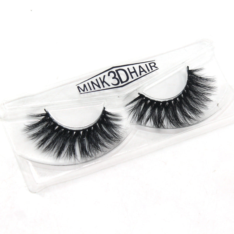 3D Mink False Eyelashes Natural Thick False Eyelashes 17-21 MM 5D-M04