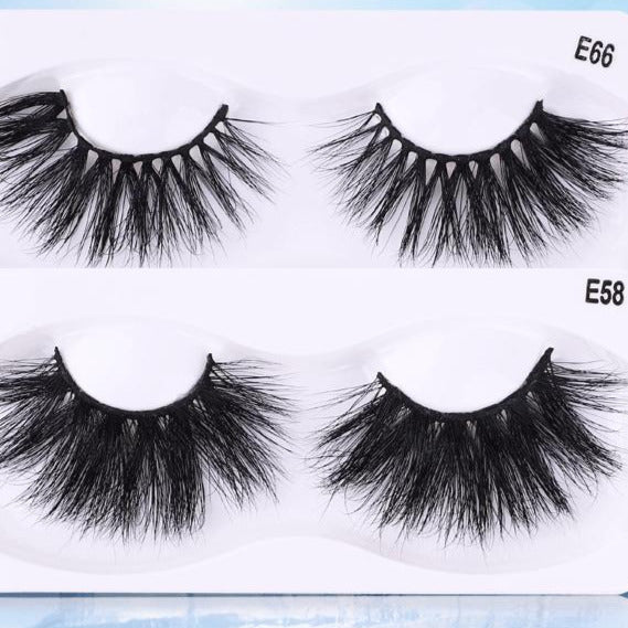 3D Waterproof False Eyelashes Mink Thick Mix False Eye Lashes Extensions