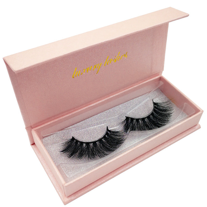 3D Mink Hair Natural Thick False Eyelashes 16mm #60