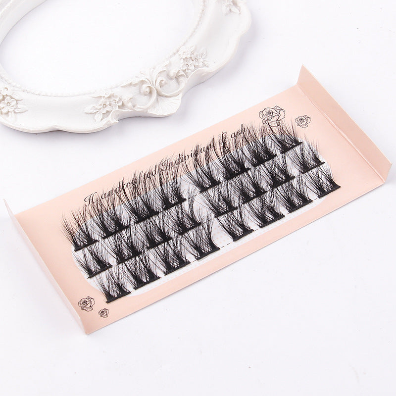 Segmented Grafting Thick Hot Melt 3D False Eyelashes 13-15mm 003