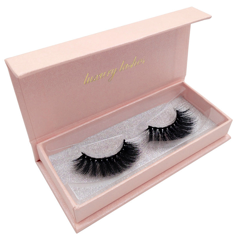 3D Mink Hair Natural Thick False Eyelashes 15mm #67