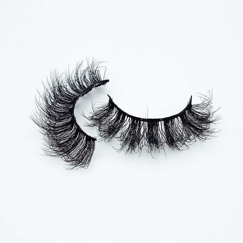 5 Pairs Of Flully Faux Mink Hair False Eyelashes 20mm 8D-02