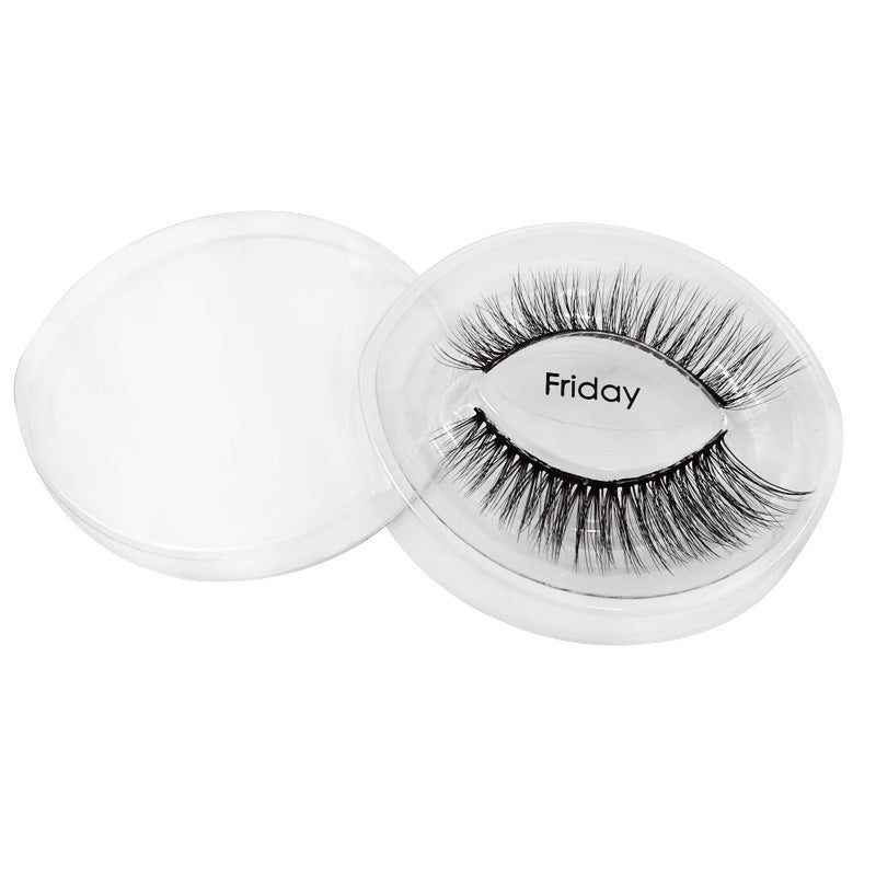 7 Pairs of 3D Mink False Eyelashes 11mm Week Series-Friday