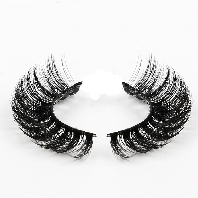 8 Pairs Of Curling Natural Thick False Eyelashes 13mm G884