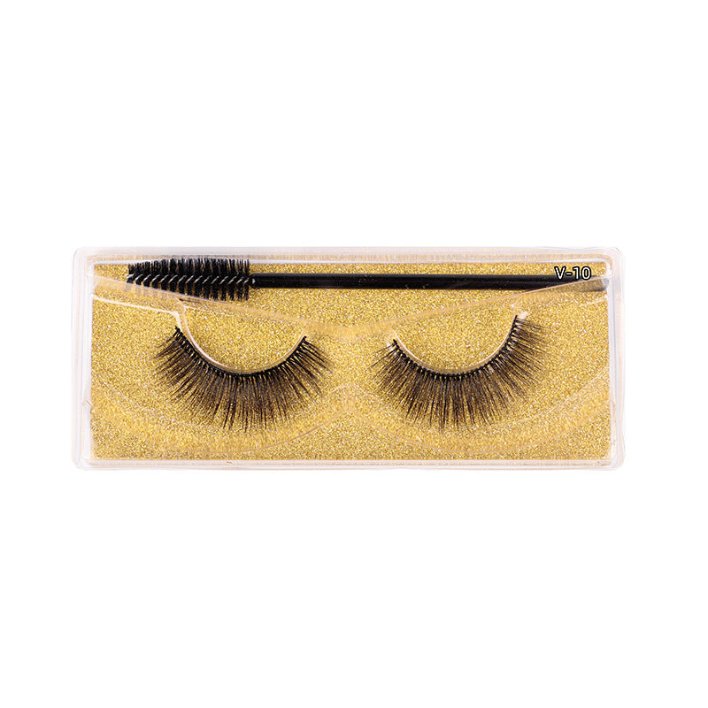 3D Reusable Waterproof False Eyelashes Mink Thick Mix False Eyelashes Kits