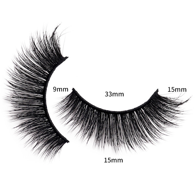 5-Pack 3D Faux Mink False Eyelashes Thick False Eyelashes 9-15 MM