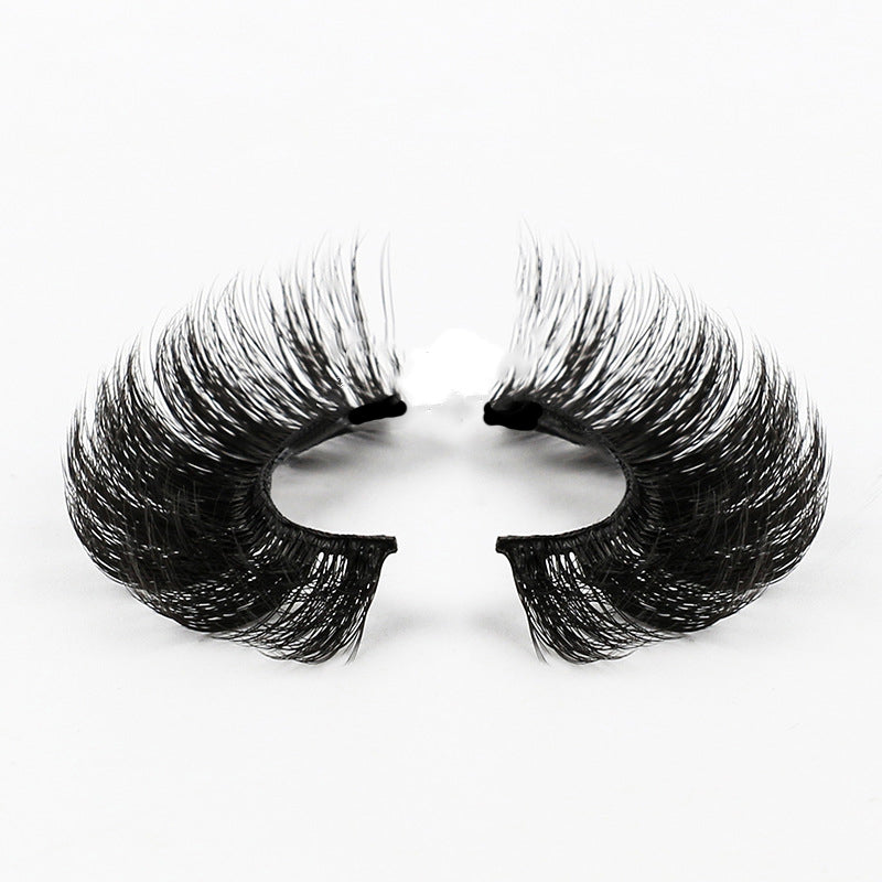 8 Pairs Of Curling Natural Thick False Eyelashes 15mm G887