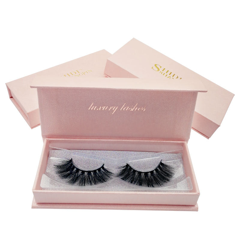 3D Mink Hair Natural Thick False Eyelashes 16mm #60