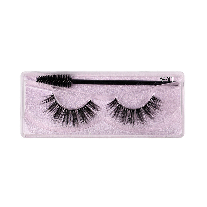 3D Reusable Waterproof False Eyelashes Mink Thick Mix False Eyelashes Kits