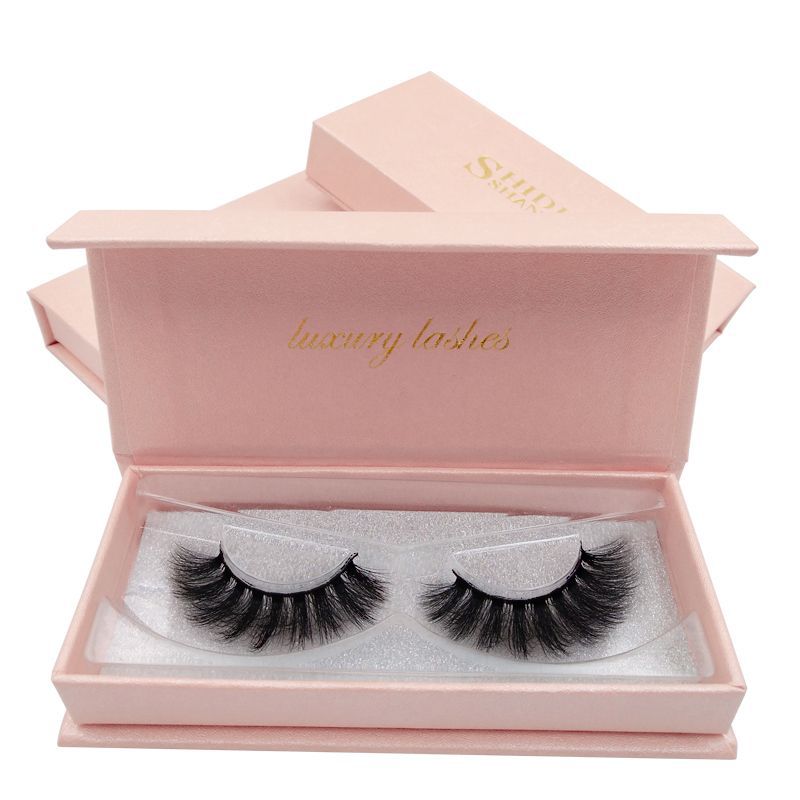 3D Mink Hair Natural Thick False Eyelashes 14mm #62