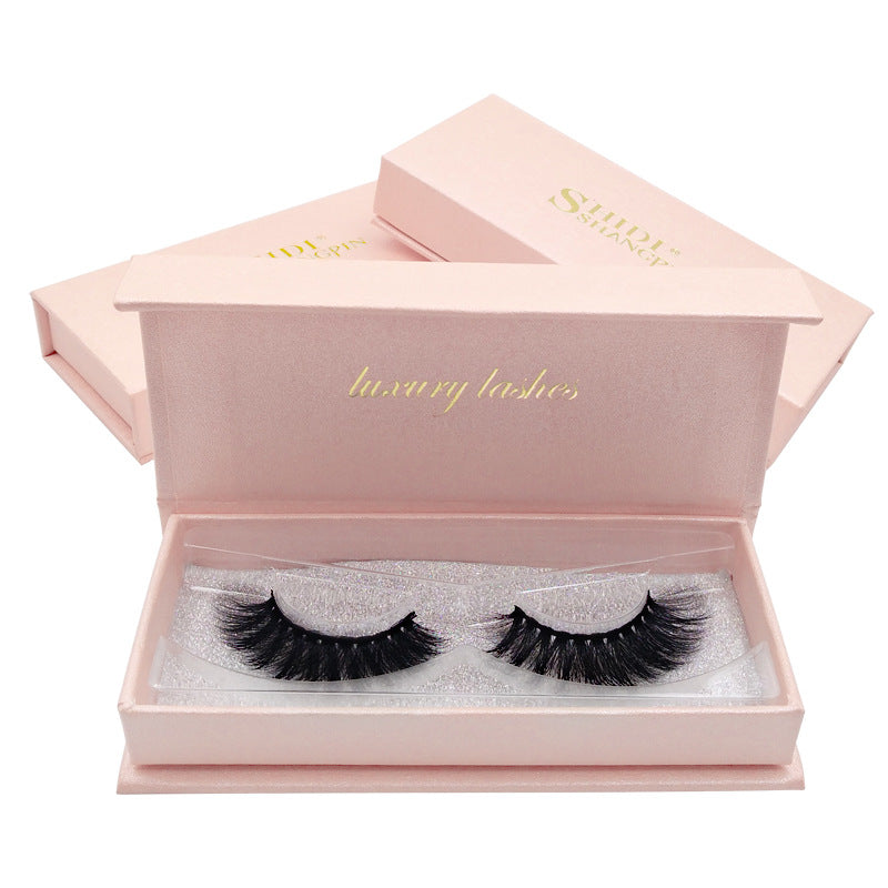 3D Mink Hair Natural Thick False Eyelashes 15mm #67