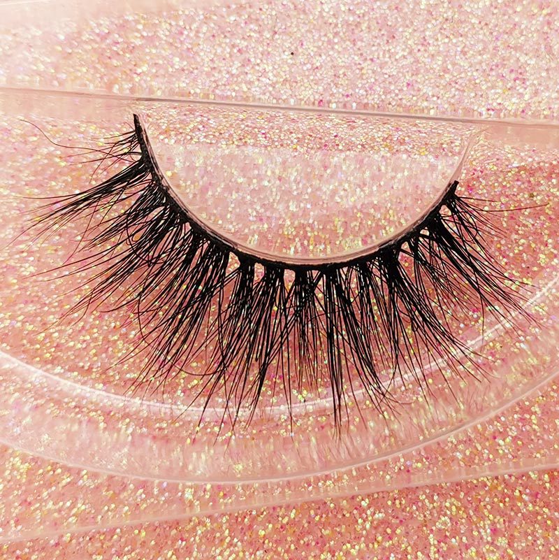 3D Mink False Eyelashes Handmade Natural Thick False Eyelashes 7-13 MM 30A