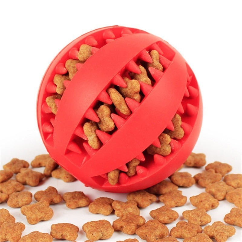 Neepet Dog Toys Rubber Jump Toy Interactive Ball Dog Chew Toys