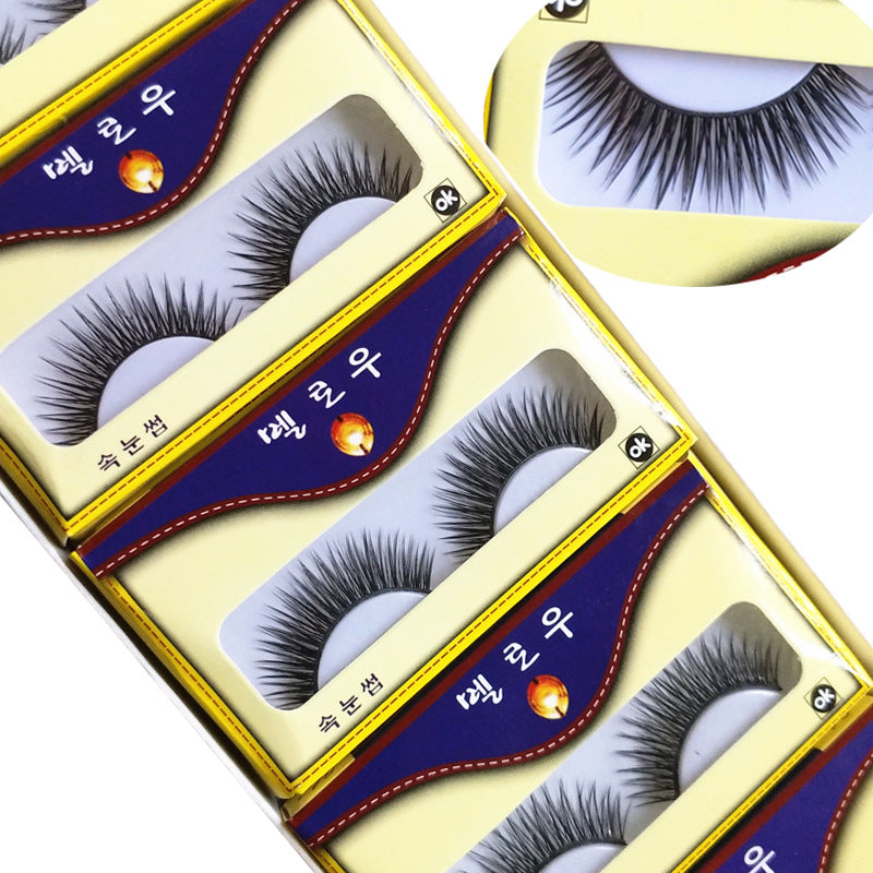 3D Waterproof False Eyelashes Mink Mix False Eye Lashes Curl Eyelashes