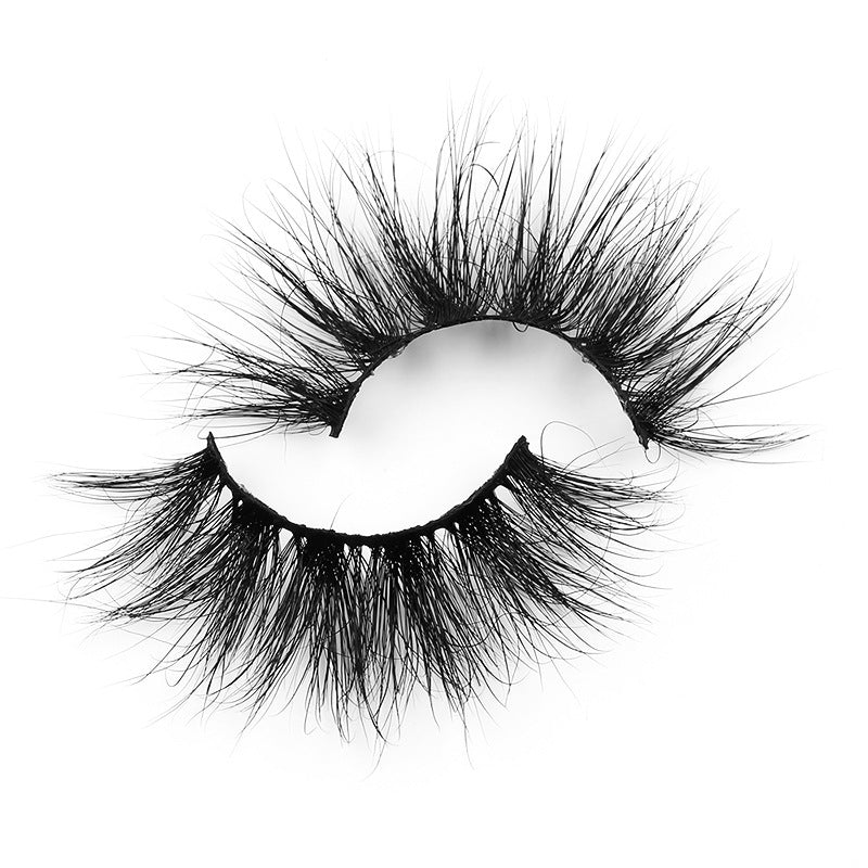 3D Mink False Eyelashes Handmade Natural Thick False Eyelashes 16-22 MM 55A