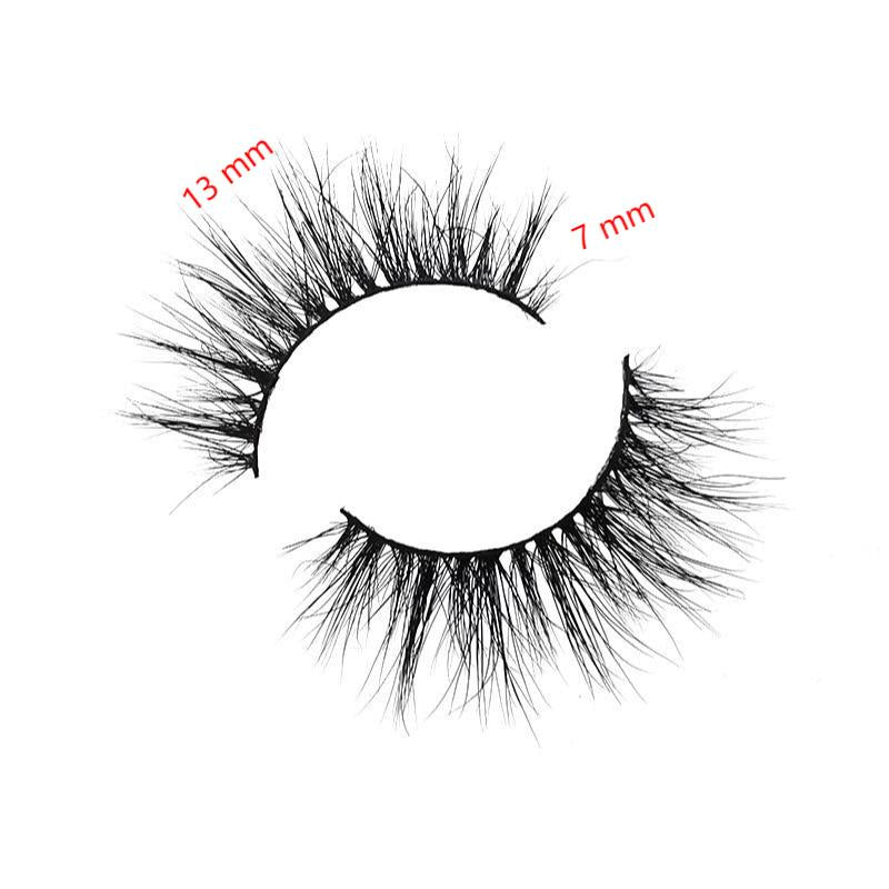 3D Mink False Eyelashes Handmade Natural Thick False Eyelashes 7-13 MM 30A