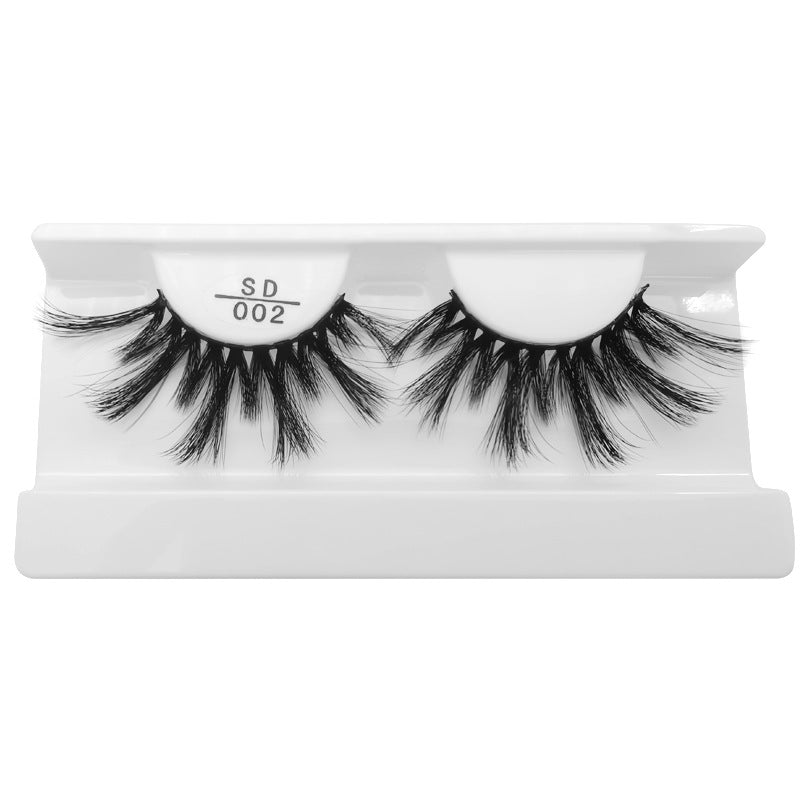 3D Mink False Eyelashes Handmade Natural Thick False Eyelashes 25 MM SD002