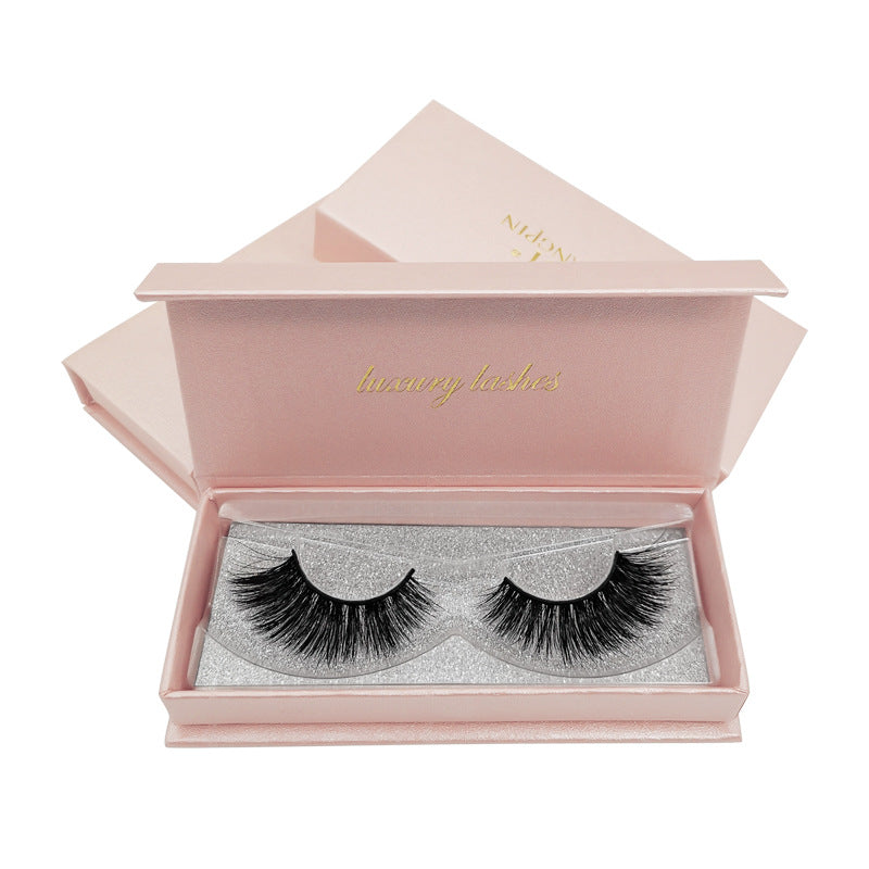 3D Mink False Eyelashes Handmade Thick False Eyelashes 13 MM #65