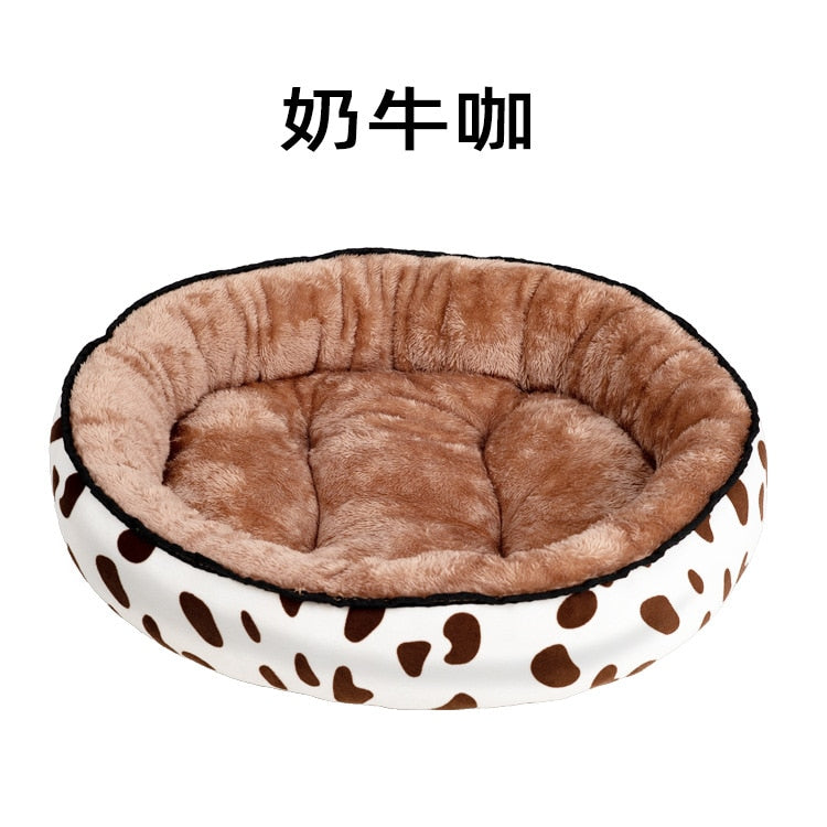 Neepet 70cm Dog Bed Soft Cotton Cat Cushion Winter Basket Warm Sofa