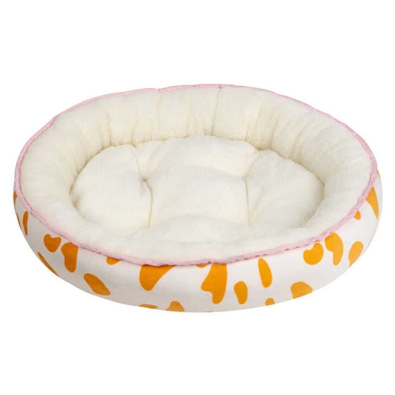 Neepet 70cm Dog Bed Soft Cotton Cat Cushion Winter Basket Warm Sofa